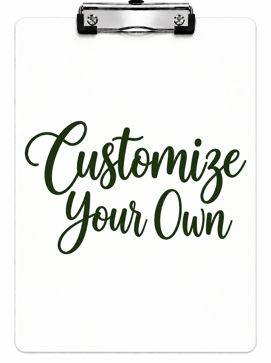 Personalized Clipboard