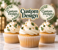 Paper Cupcake Toppers