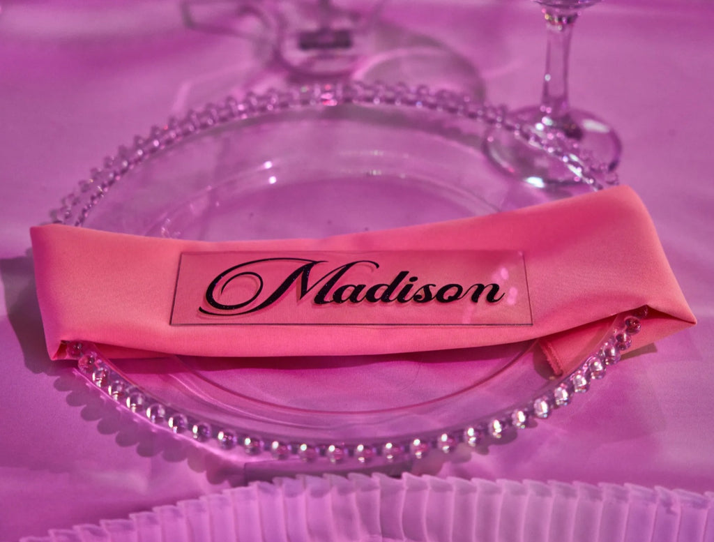 Acrylic Place Cards